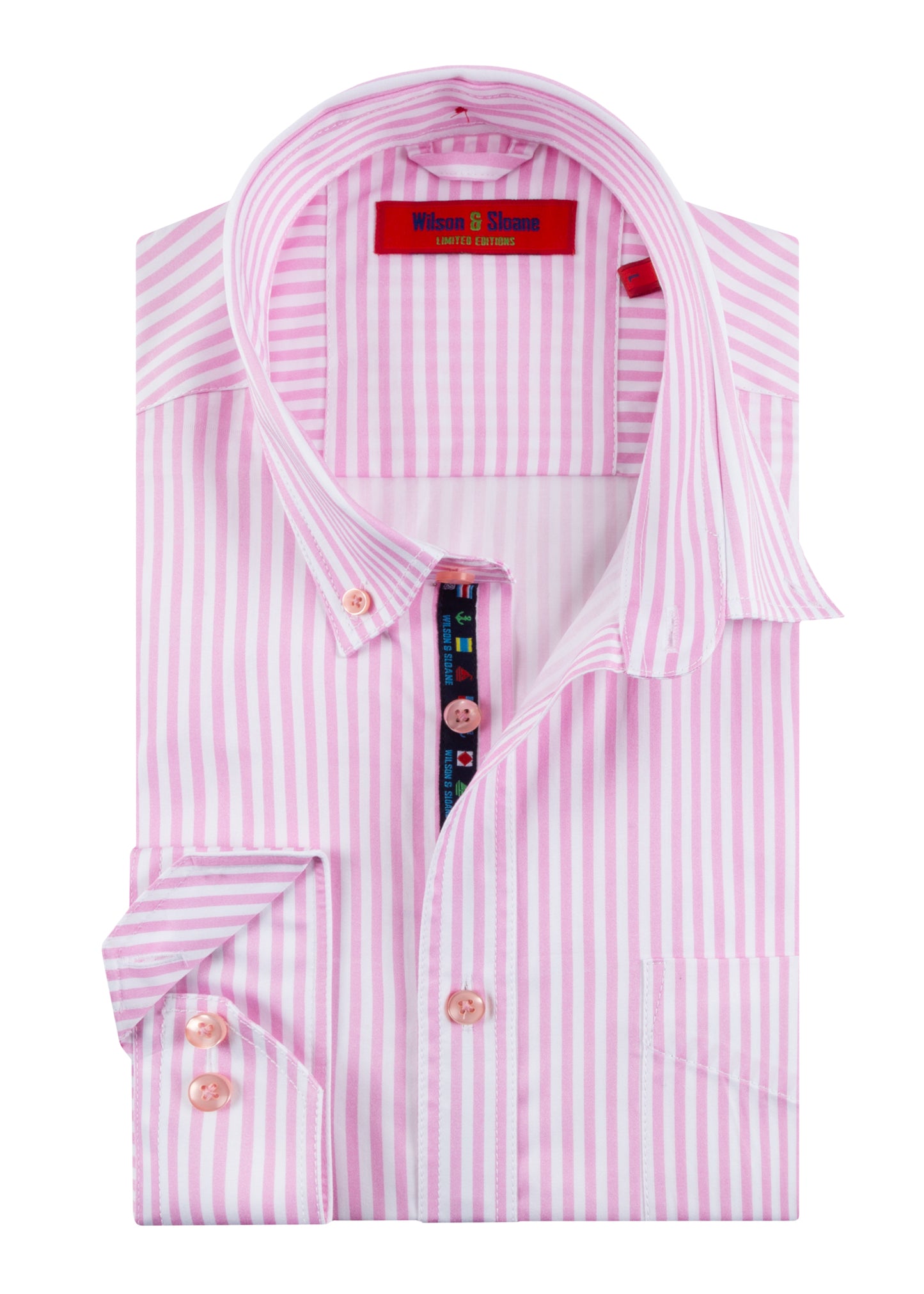 Pink Bengal Stripe Shirt