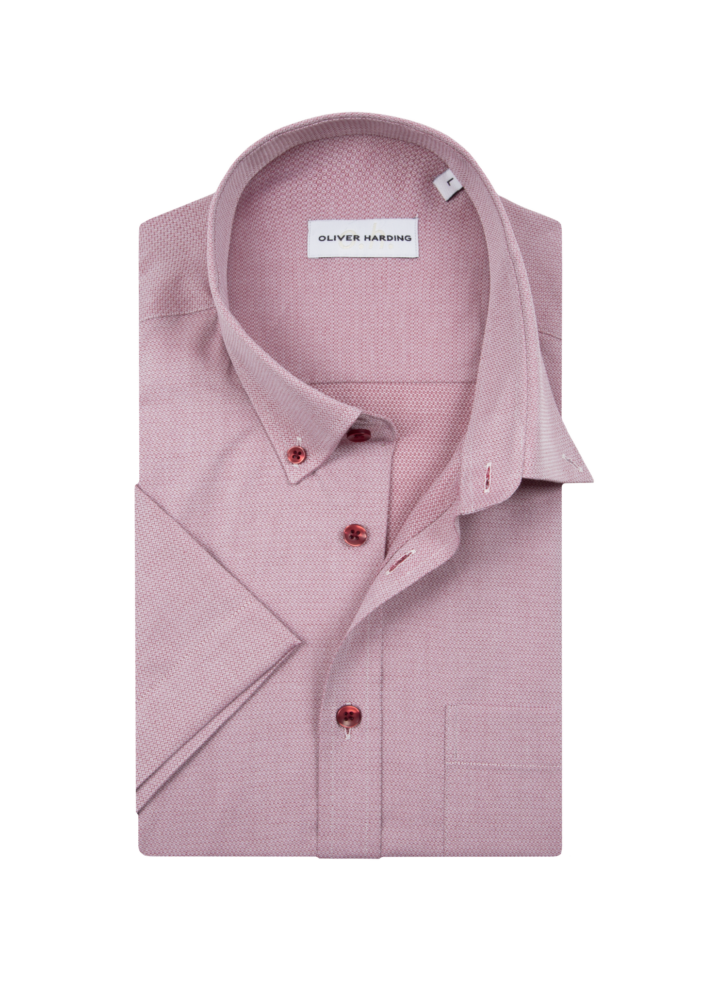 Premium Crimson Short Sleeve Shirt