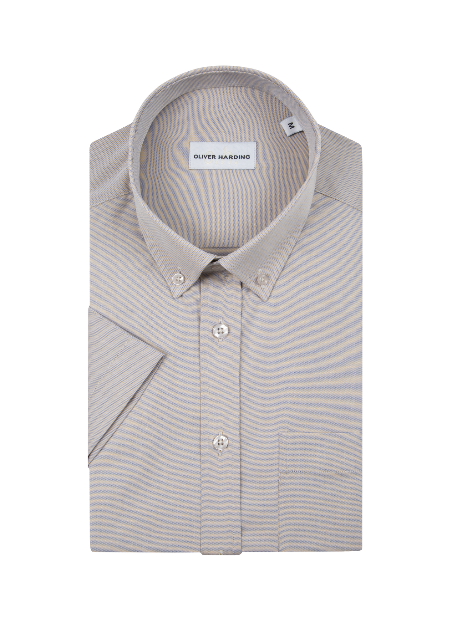 Premium Taupe Short Sleeve Shirt