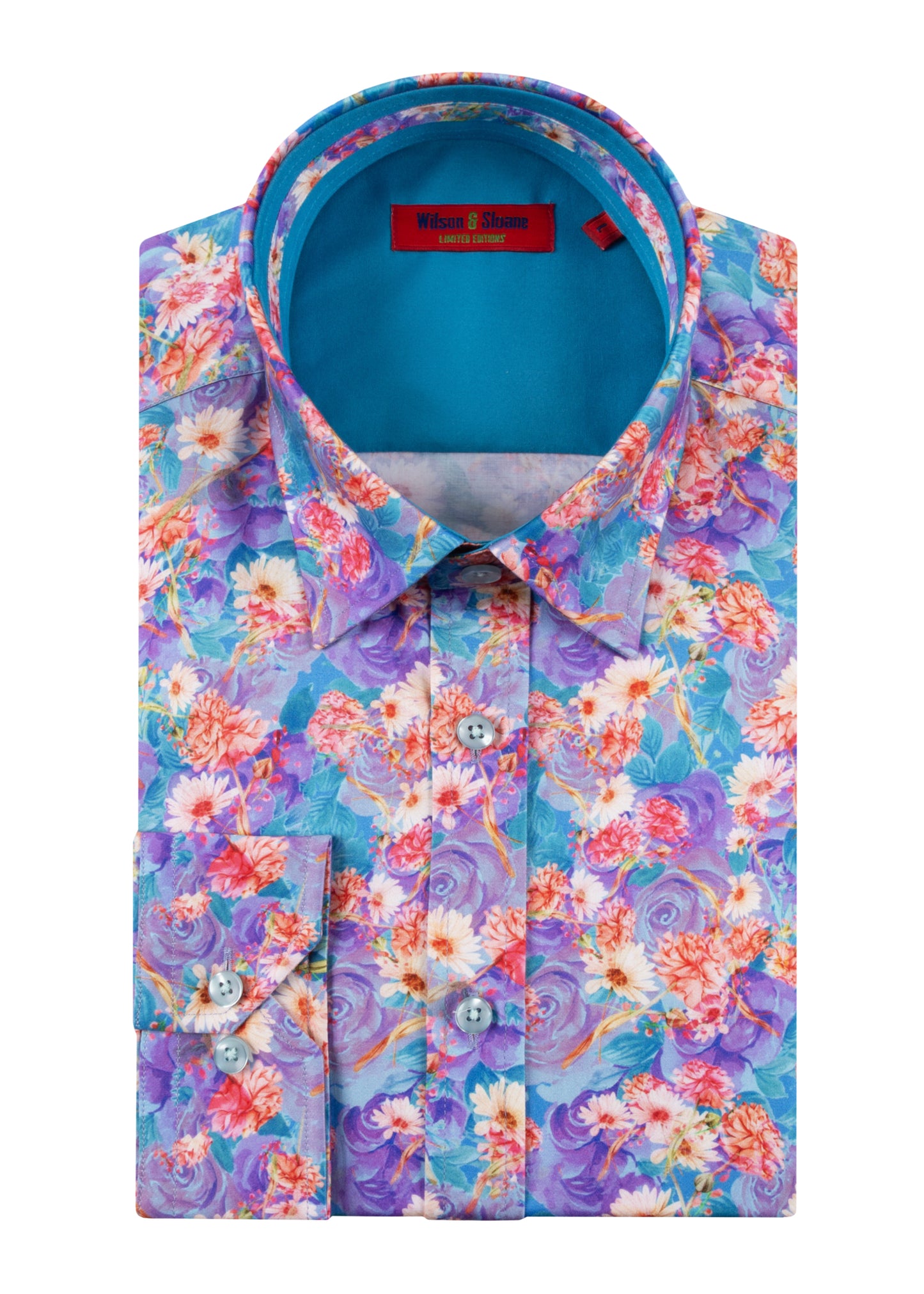 Purple Aster Shirt | Floral Shirt Range