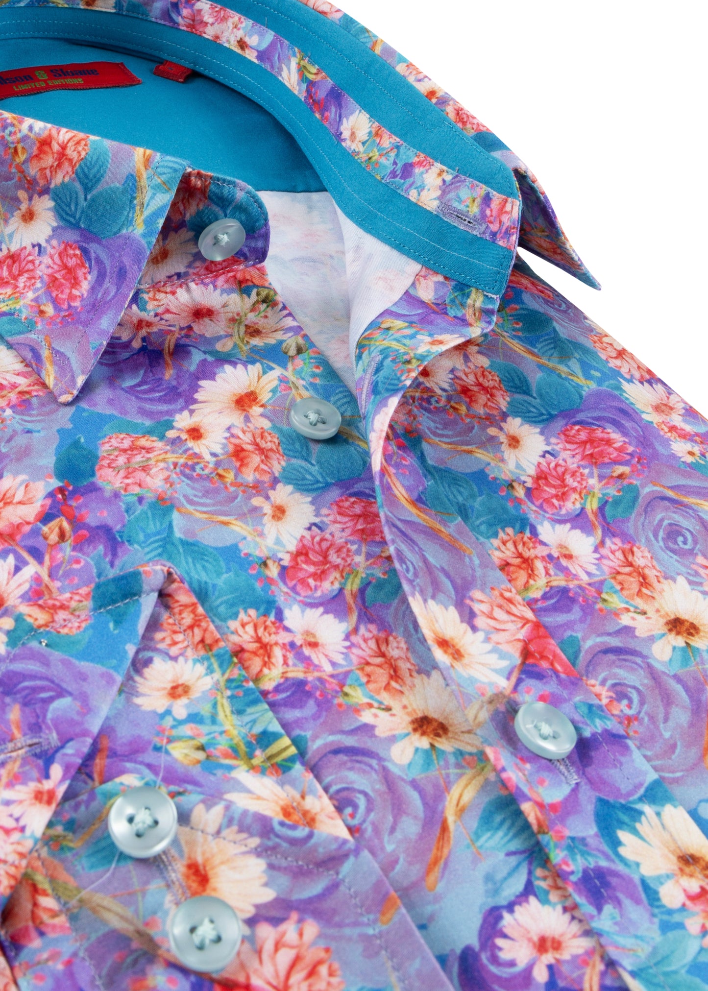 Purple Aster Shirt | Floral Shirt Range