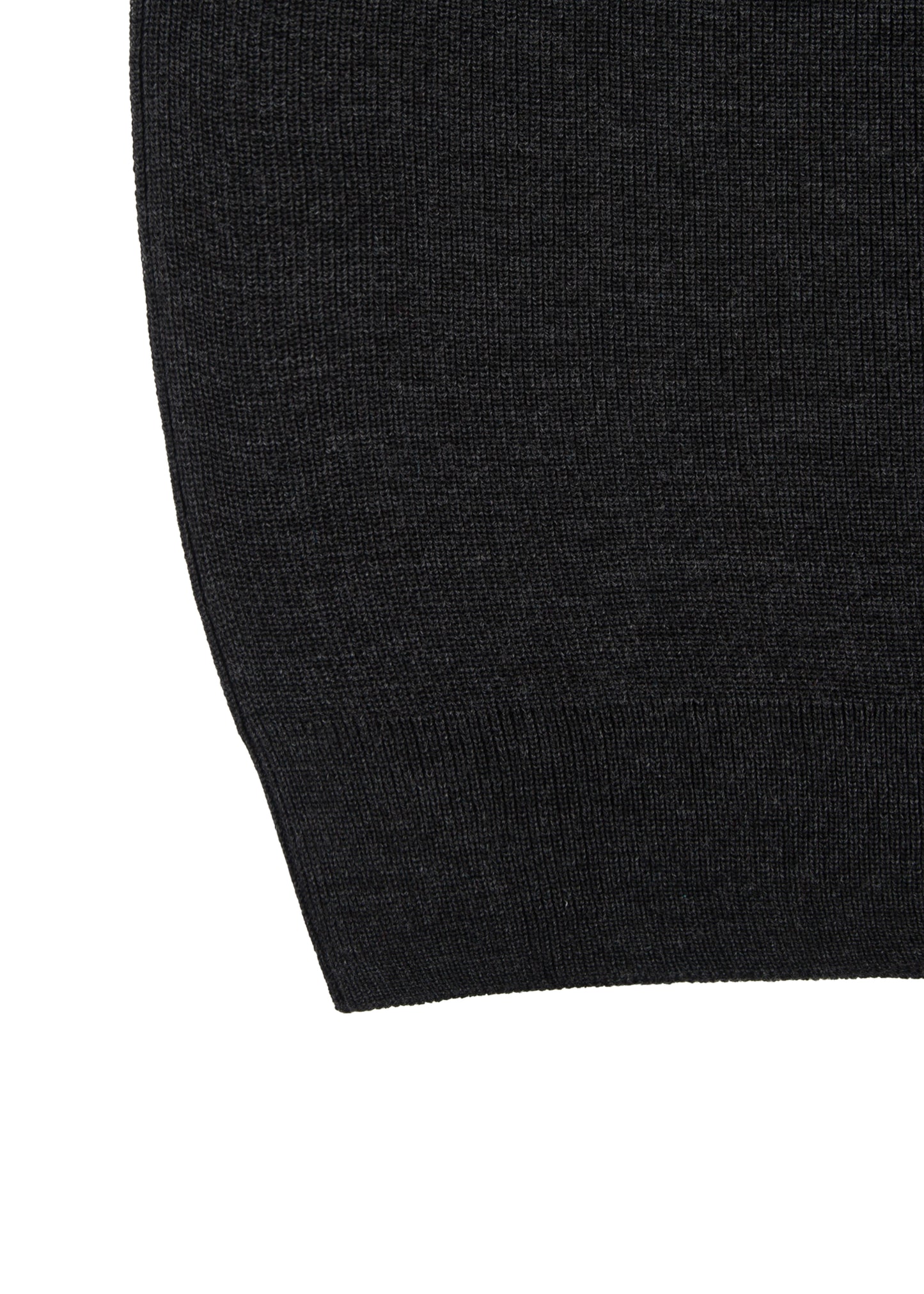 Men's Wool Ottoman Quarter-Zip Jumper