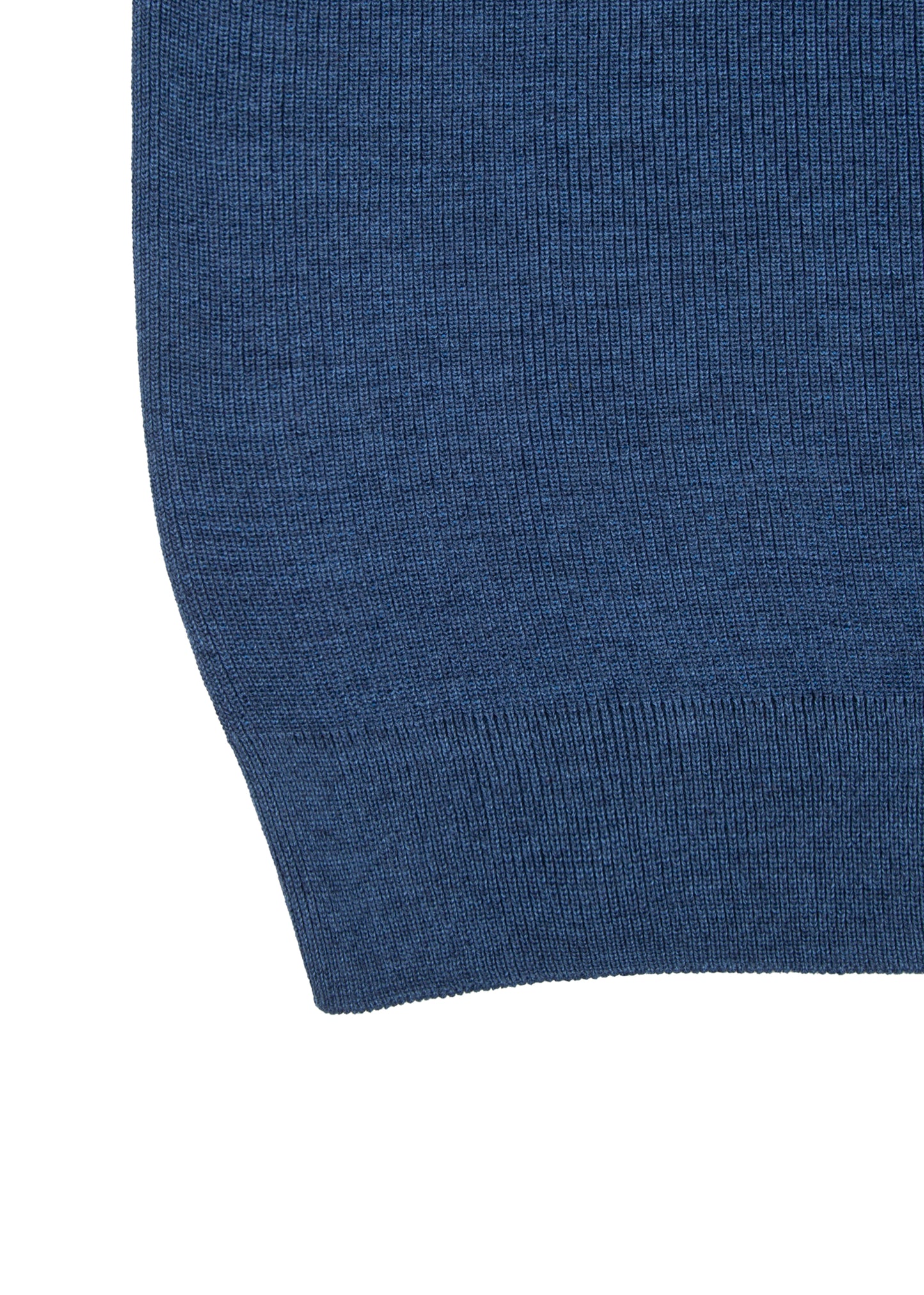 Men's Wool Ottoman Quarter-Zip Jumper