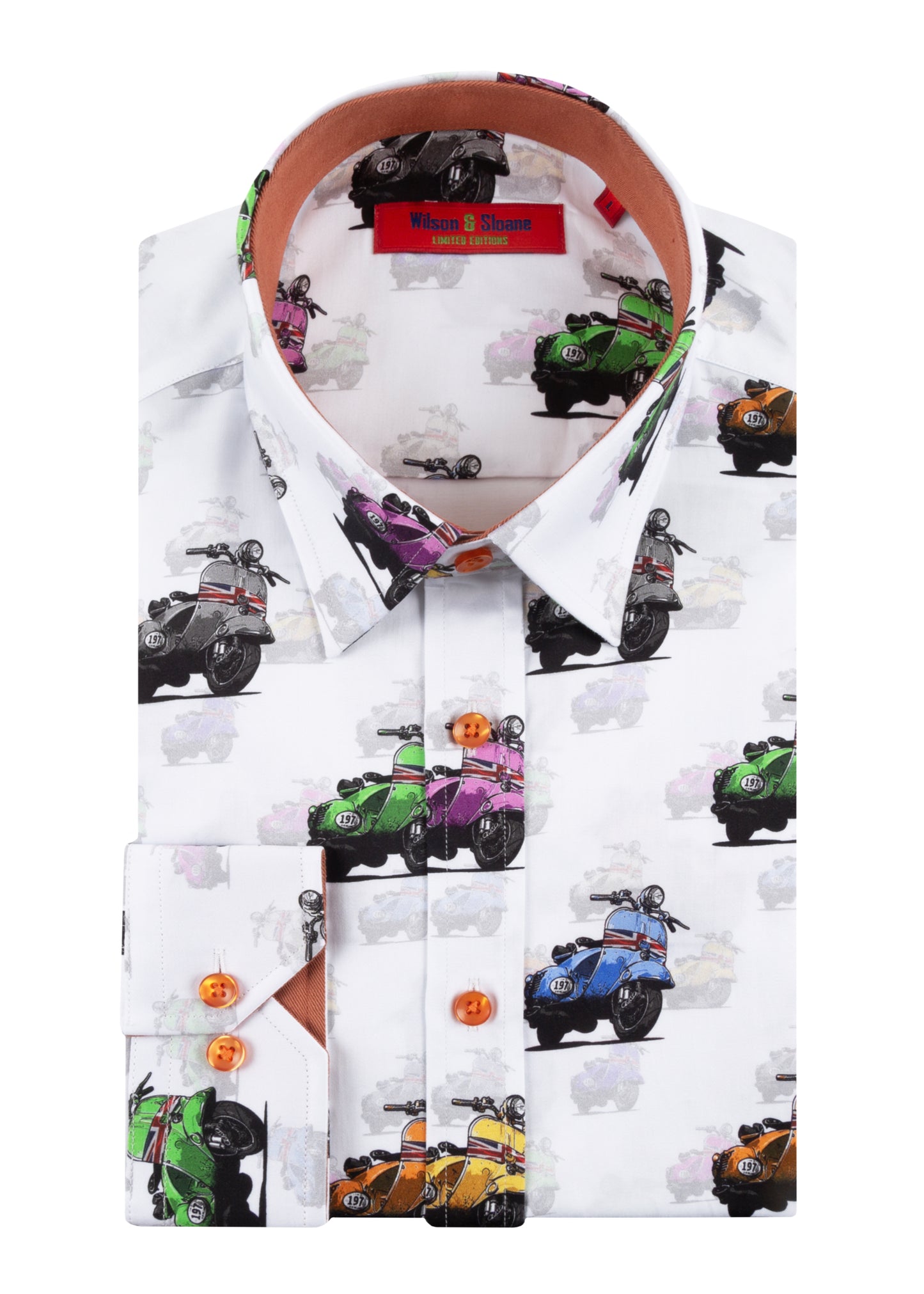 White Moped Shirt