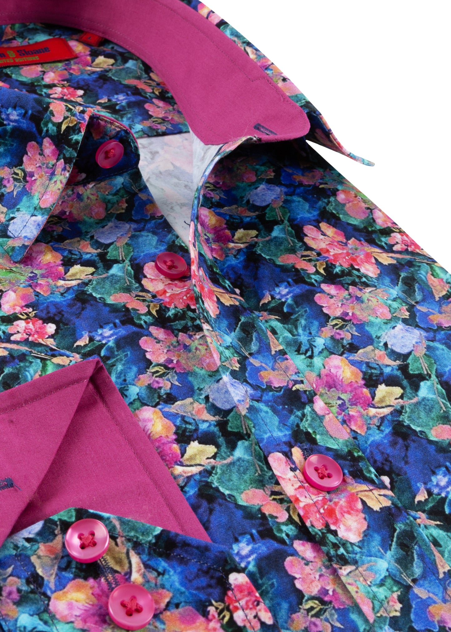 Nasturnium Floral Shirt Men