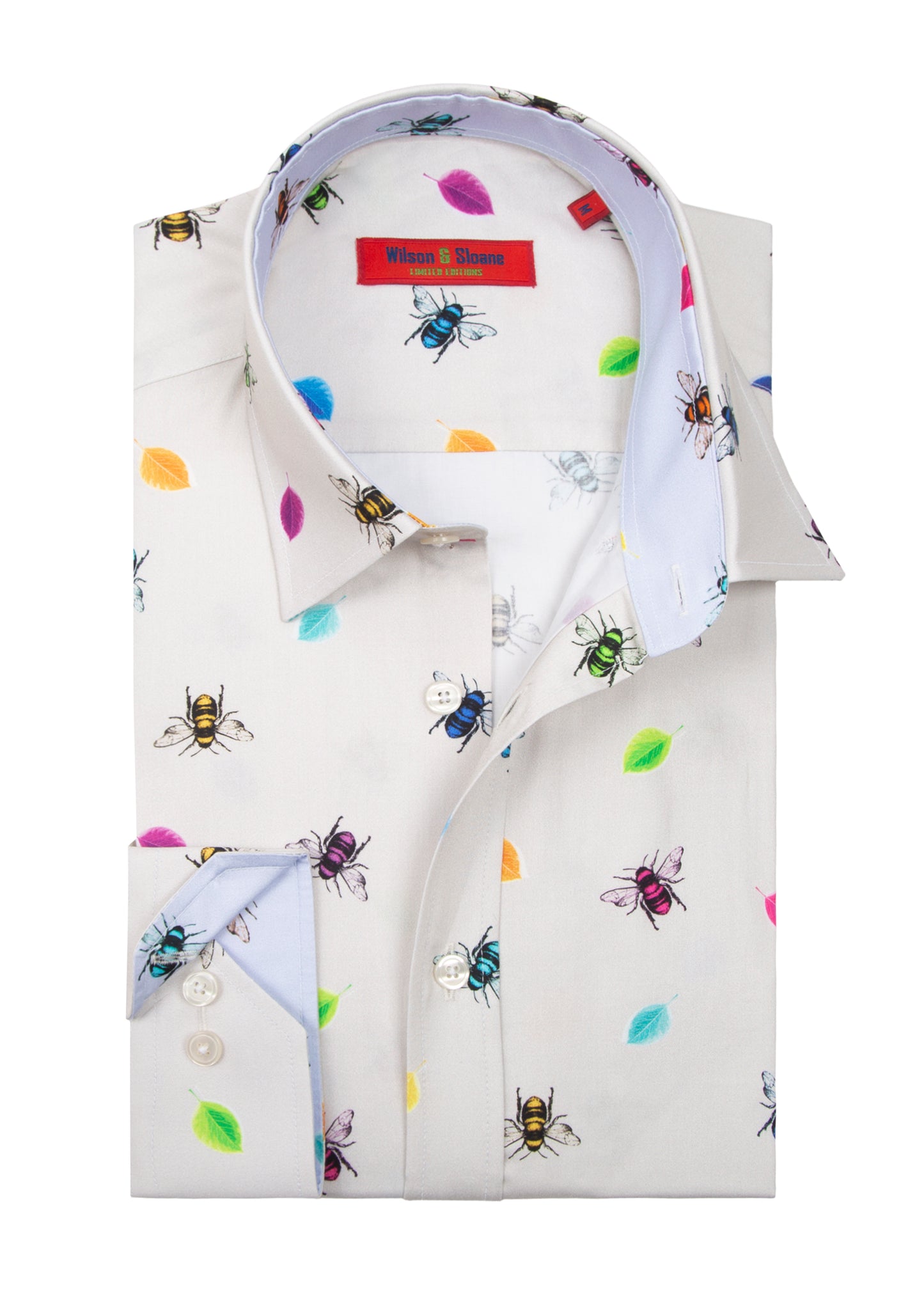 Taupe Bee Print Shirt