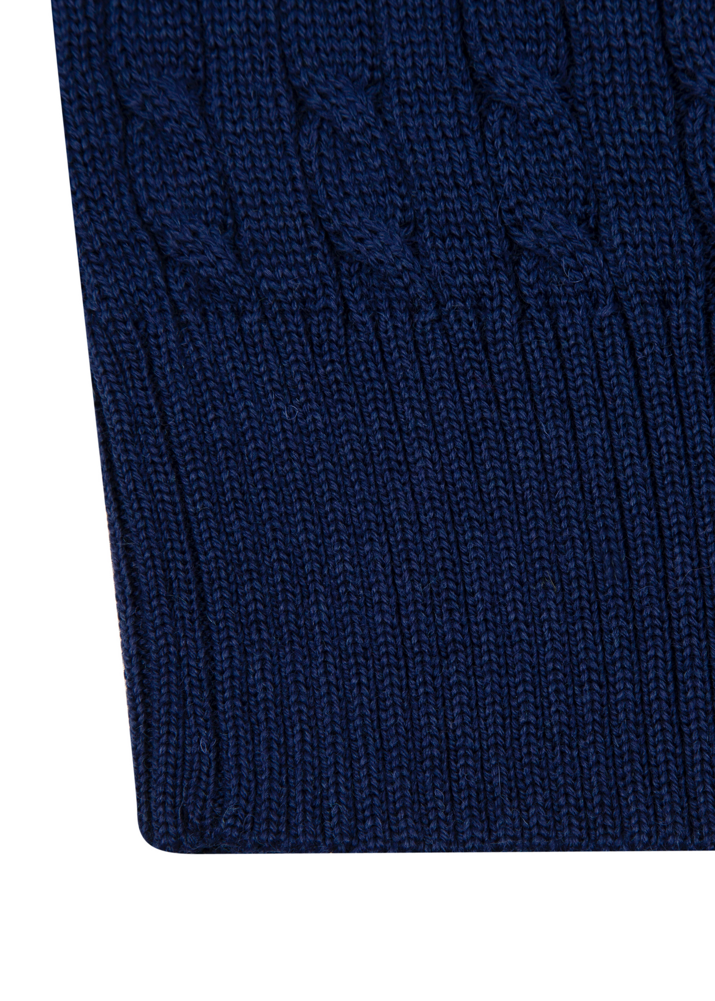 Ink Mildura Cable Knit Crew Neck Jumper