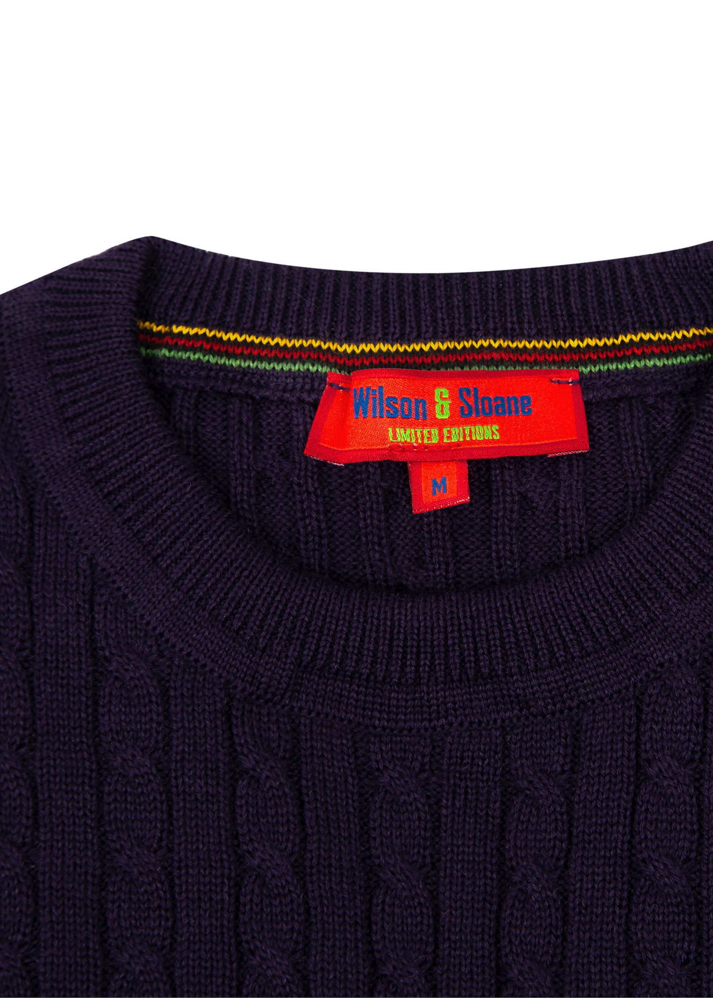 Mulberry Mildura Cable Knit Crew Neck Jumper