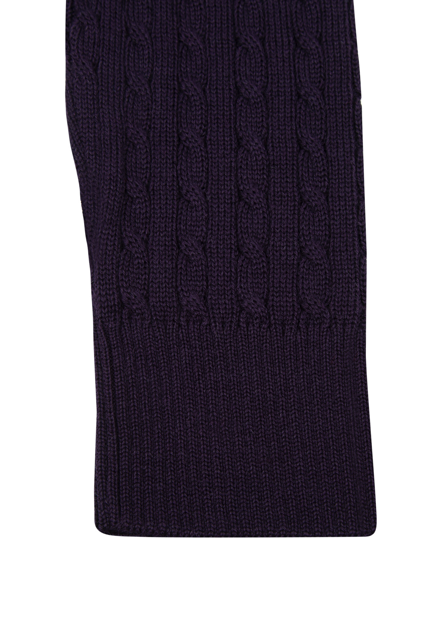 Mulberry Mildura Cable Knit Crew Neck Jumper