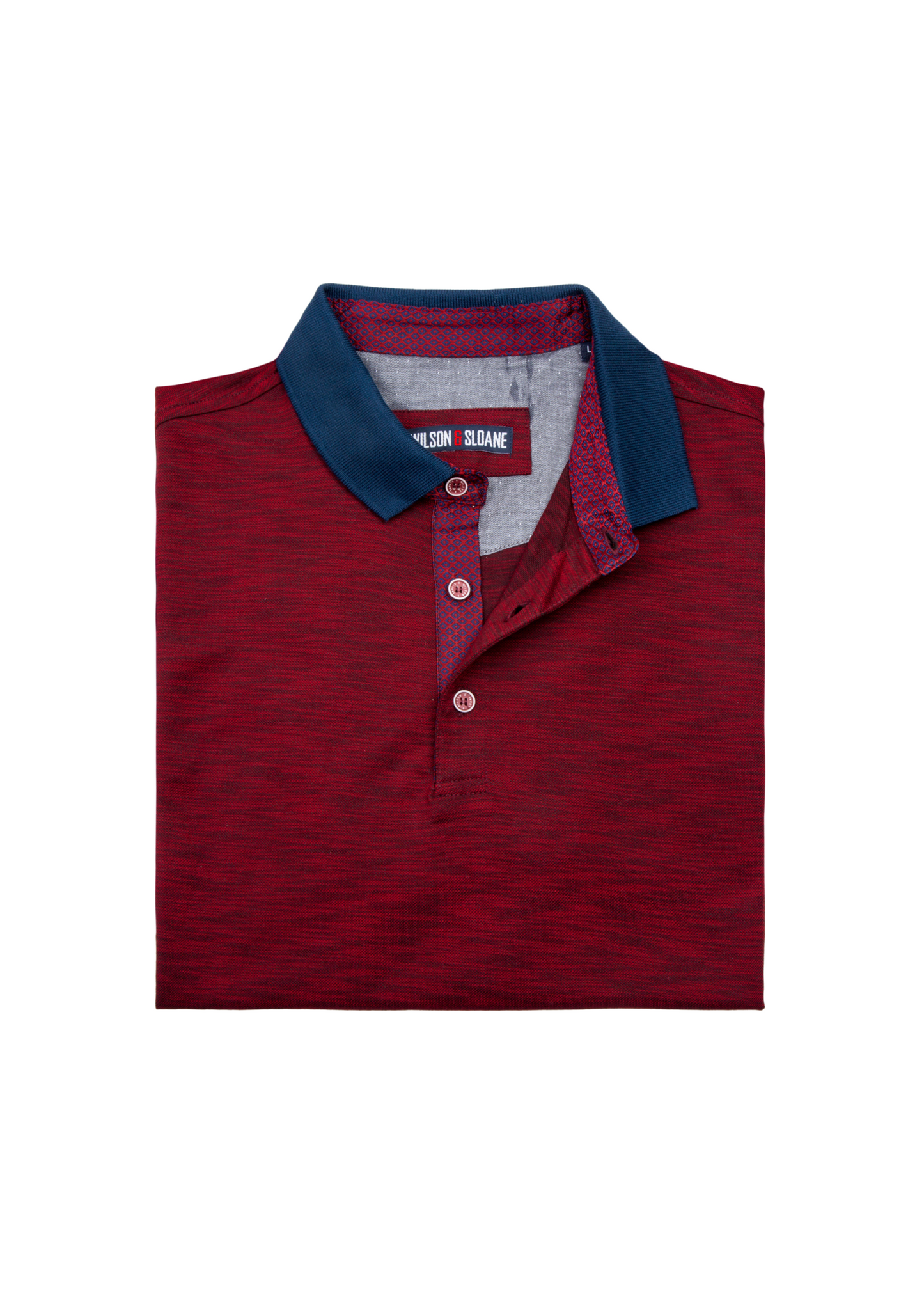 Mens Red Polo Shirt