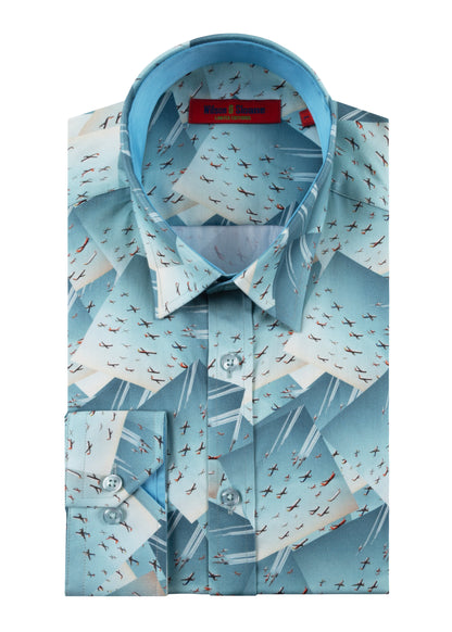 Blue Aeroplanes Shirt
