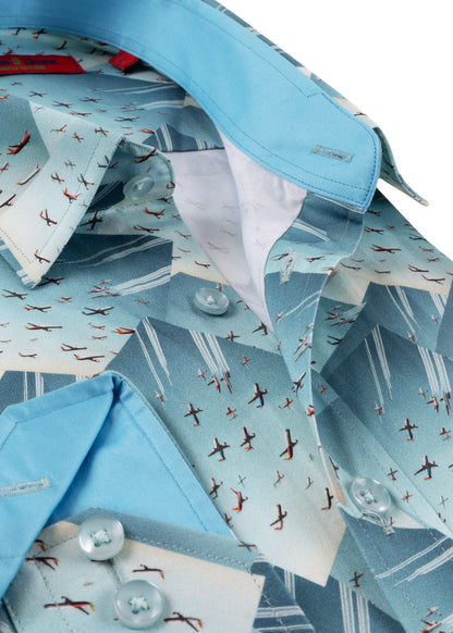 Blue Aeroplanes Shirt