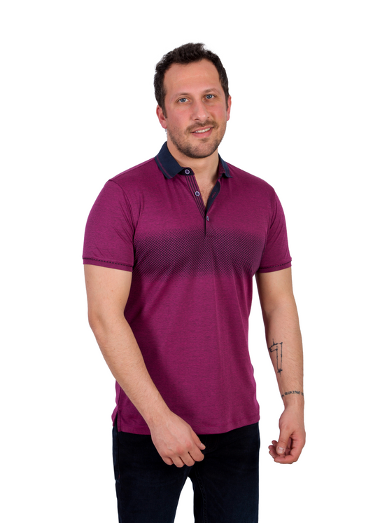 Men's Claret Red Range Polo Shirt