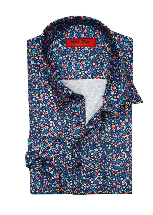 Meadow Floral Shirt Men