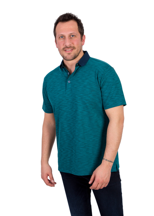 Mens Green Polo Shirt